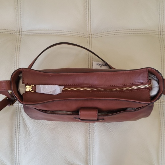 FRYE Olivia Large Crossbody, Cognac - Picture 4 of 6